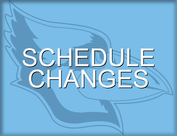 Softball Schedule Changes for the Week of April 4
