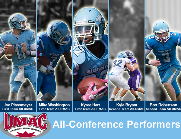 Five Blue Jays Earn UMAC All-Conference Honors