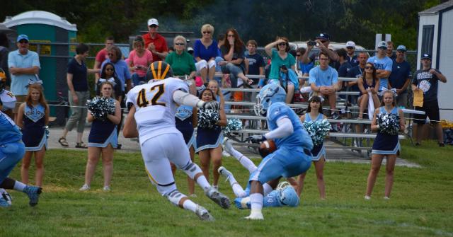 Westminster Football Comes Up Short Against MacMurray