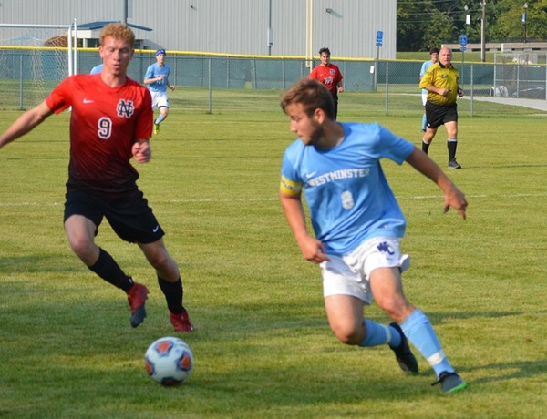 Westminster Men's Soccer Shut Out by Illinois College