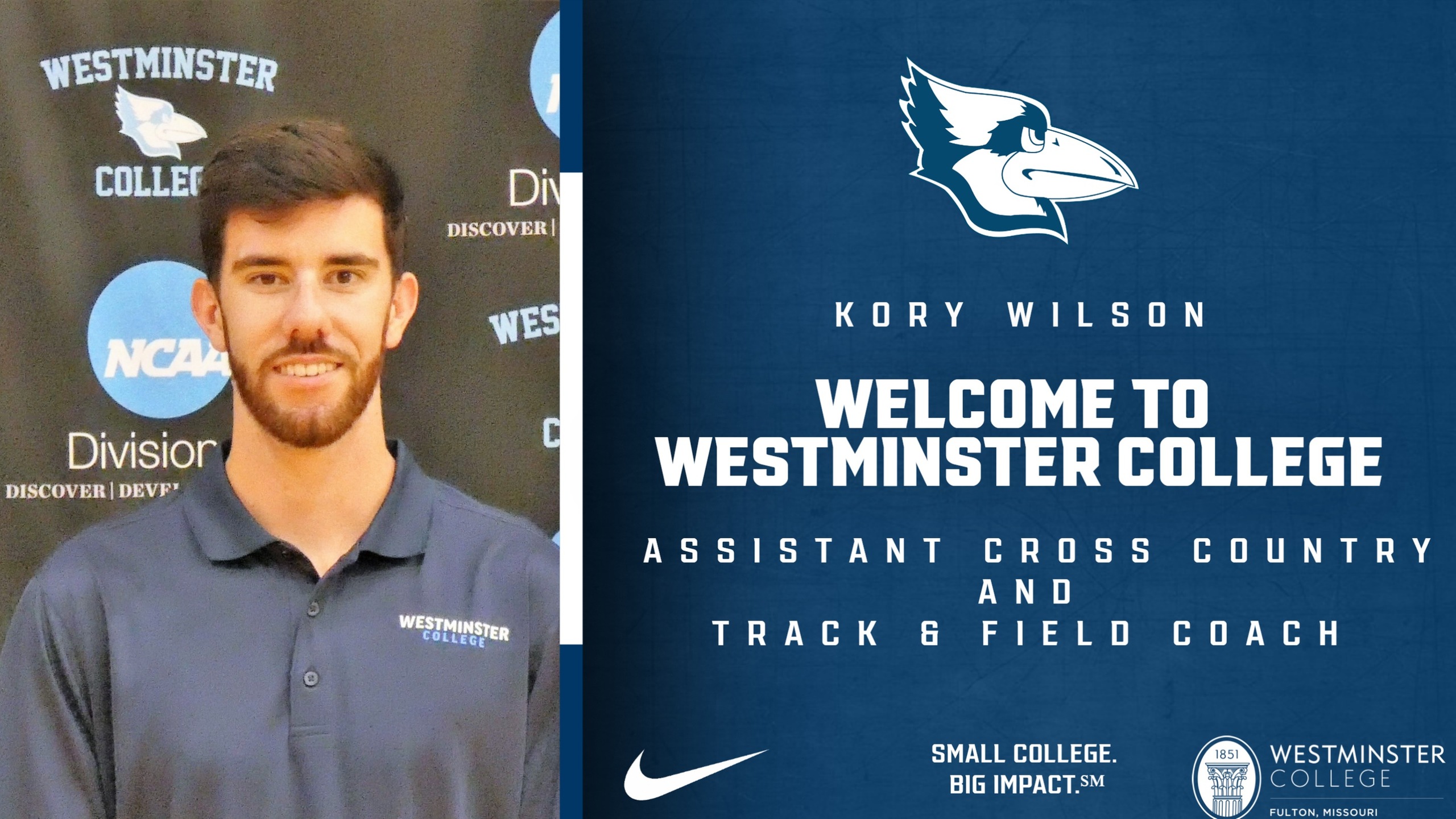 Kory Wilson Named Assistant Cross Country and Track & Field Coach