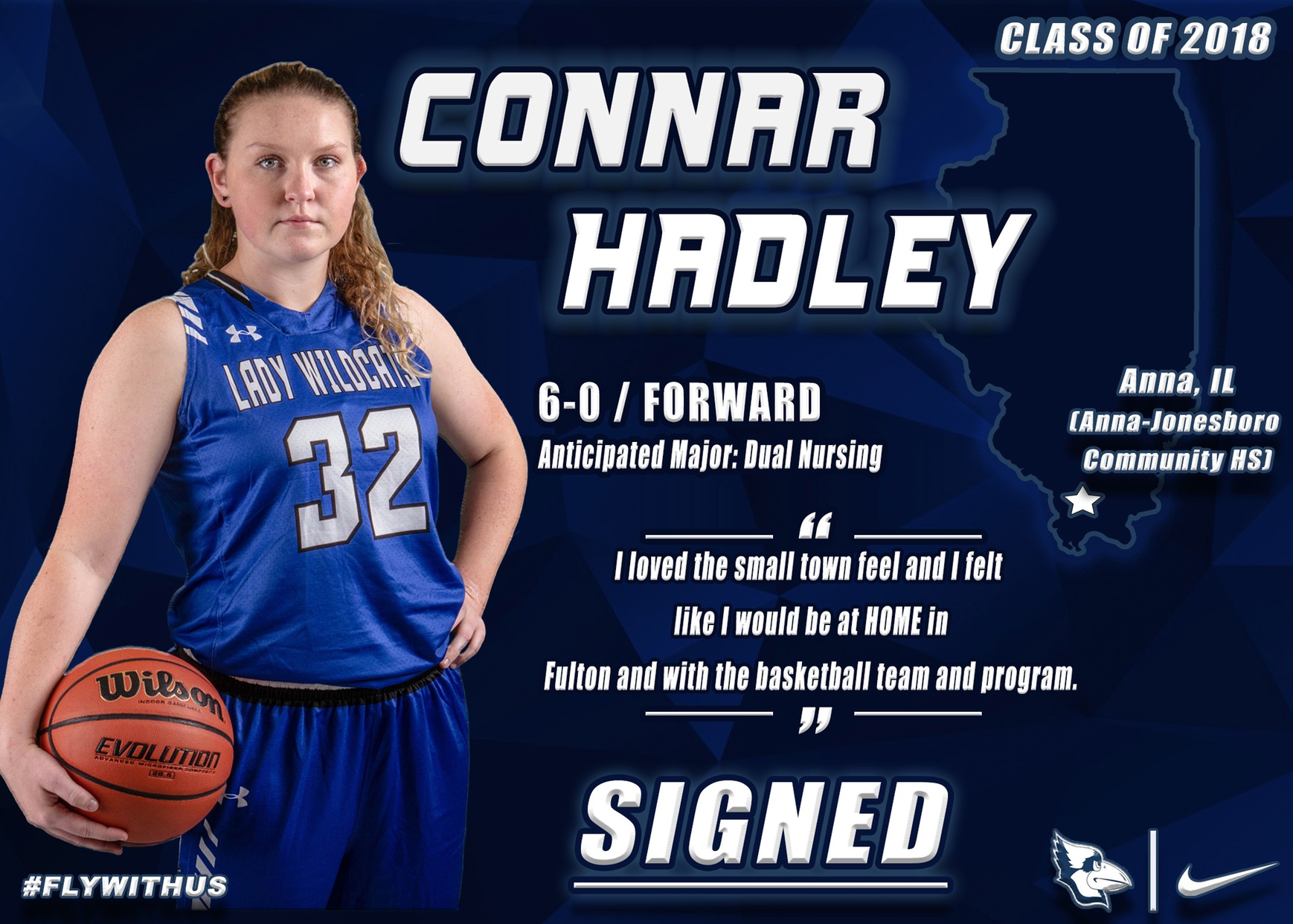 Westminster Women’s Basketball Adds Hadley to 18-19 Roster