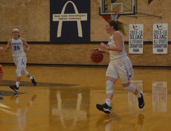 Westminster Women's Basketball Suffers First Loss to Central
