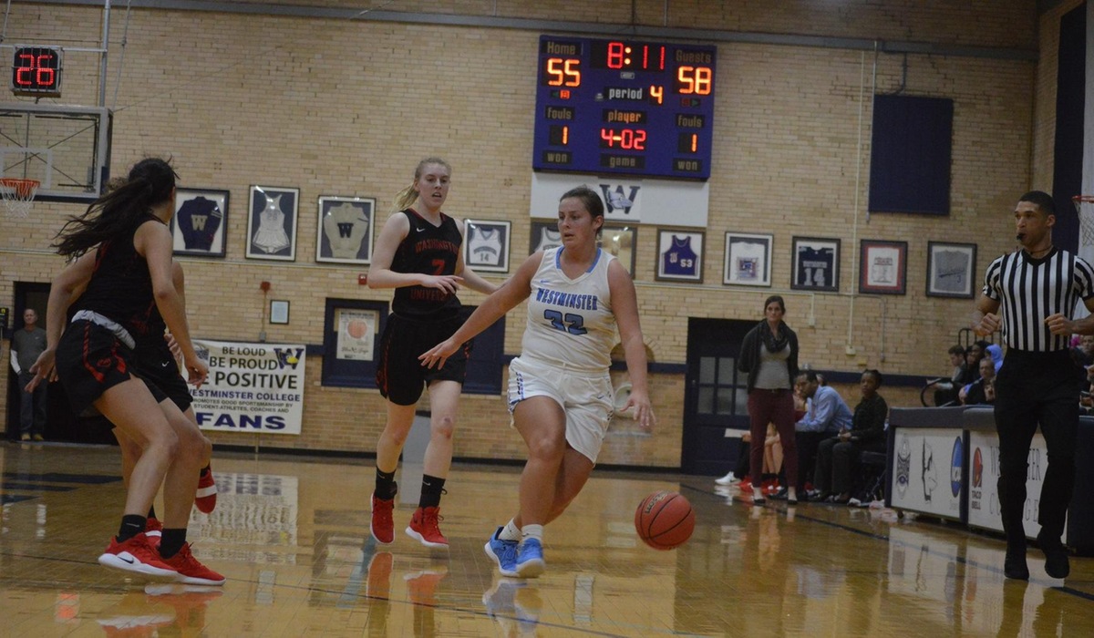 Westminster Women's Basketball Upsets WashU With Adams' Last Second Shot