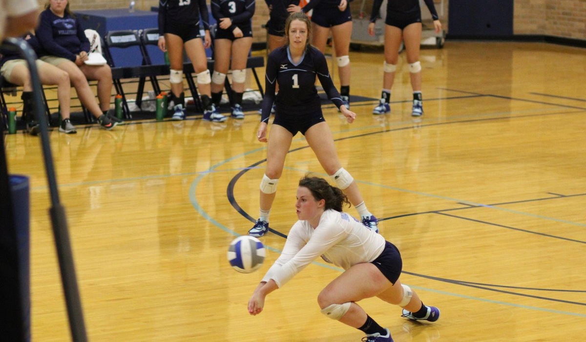 Westminster Volleyball Handles Griffins