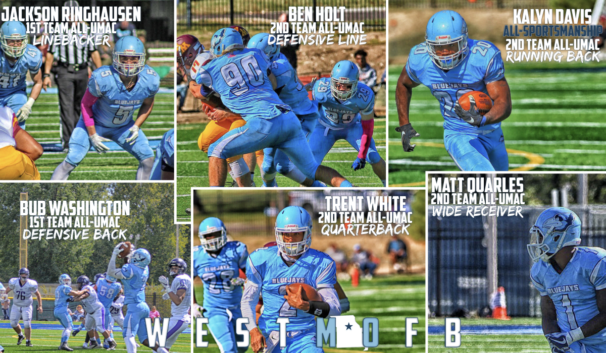 Westminster Football Places Six on All-Conference Teams