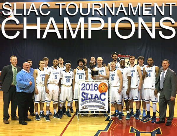 Blue Jay Men's Basketball is NCAA Tournament Bound with 61-59 SLIAC Tournament Win