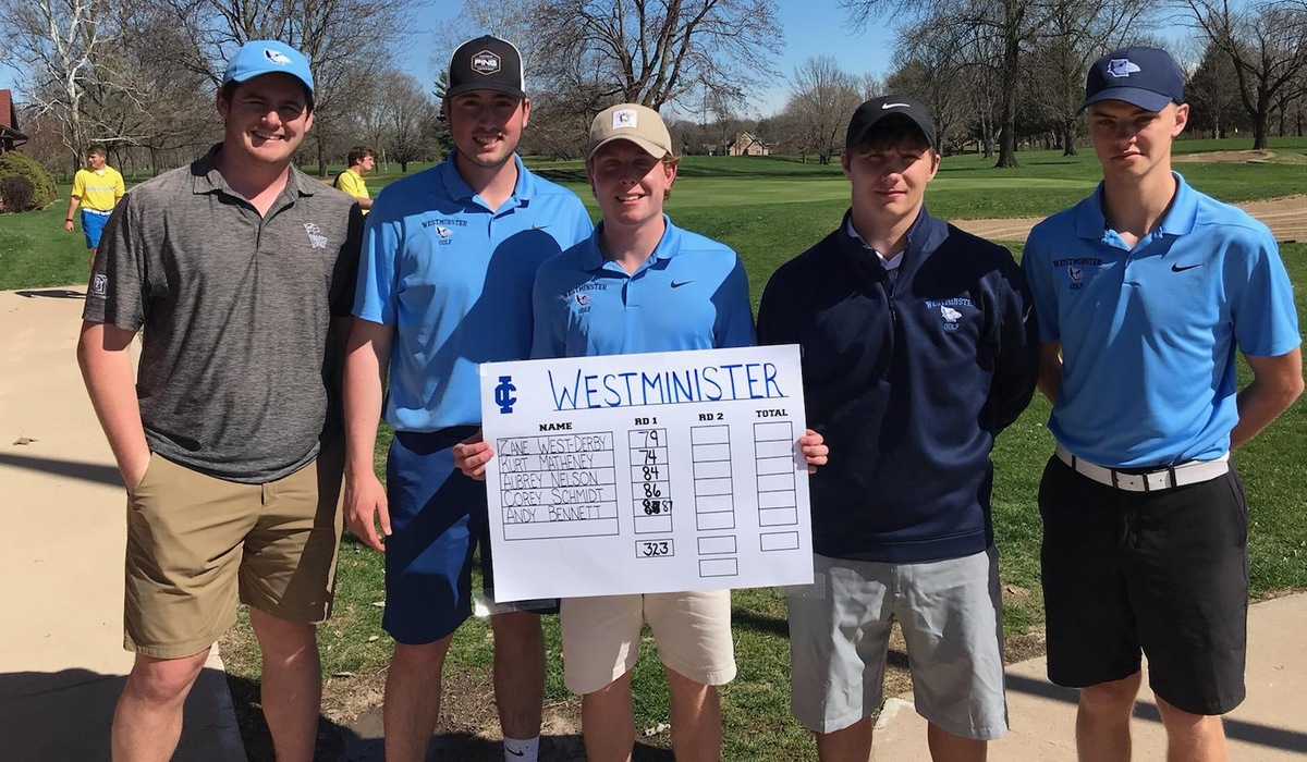 Matheney Finishes Third; Westminster Men's Golf Sixth at McNaughton Invite