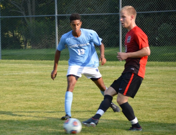 Westminster Men's Soccer Drops to Central
