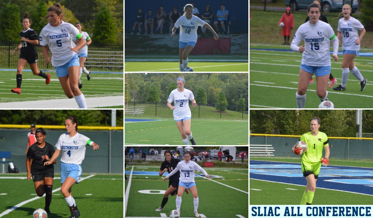 Westminster Women's Soccer Places Seven on All-Conference Teams