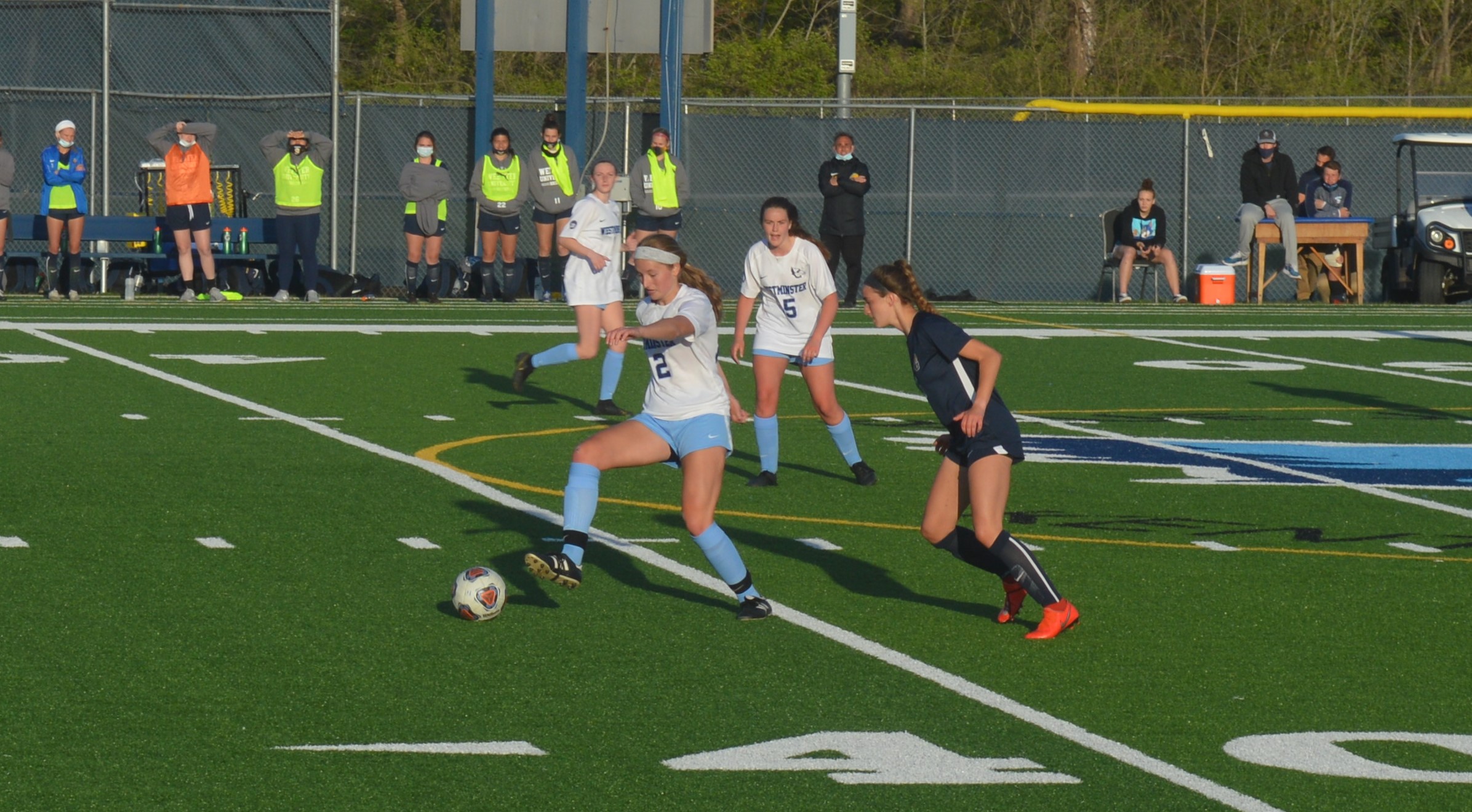 Defense and Schulte's Two Goals Propel Blue Jays to 2-0 Victory