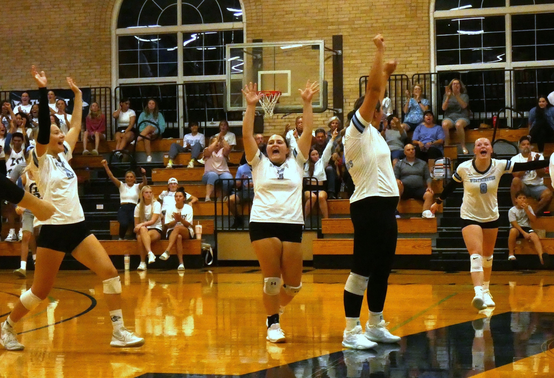 Westminster Women’s Volleyball Secures First Win of the Season in Home Opener